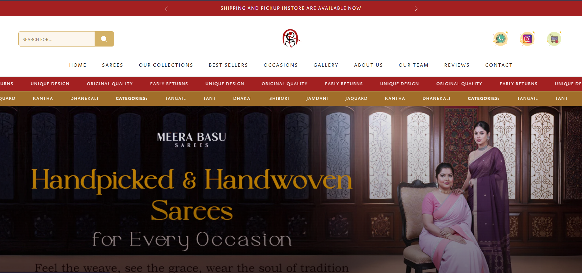 Meera Basu Sarees